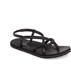 THE NORTH FACE BASE CAMP GLADIATOR SANDALS WOMENS 8 BLACK